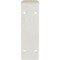 Ekena Millwork Embrey Steel Bracket, Hammered White 2"W x 16"D x 6 1/2"H BKTM02X16X06EBHWH - alternate 2